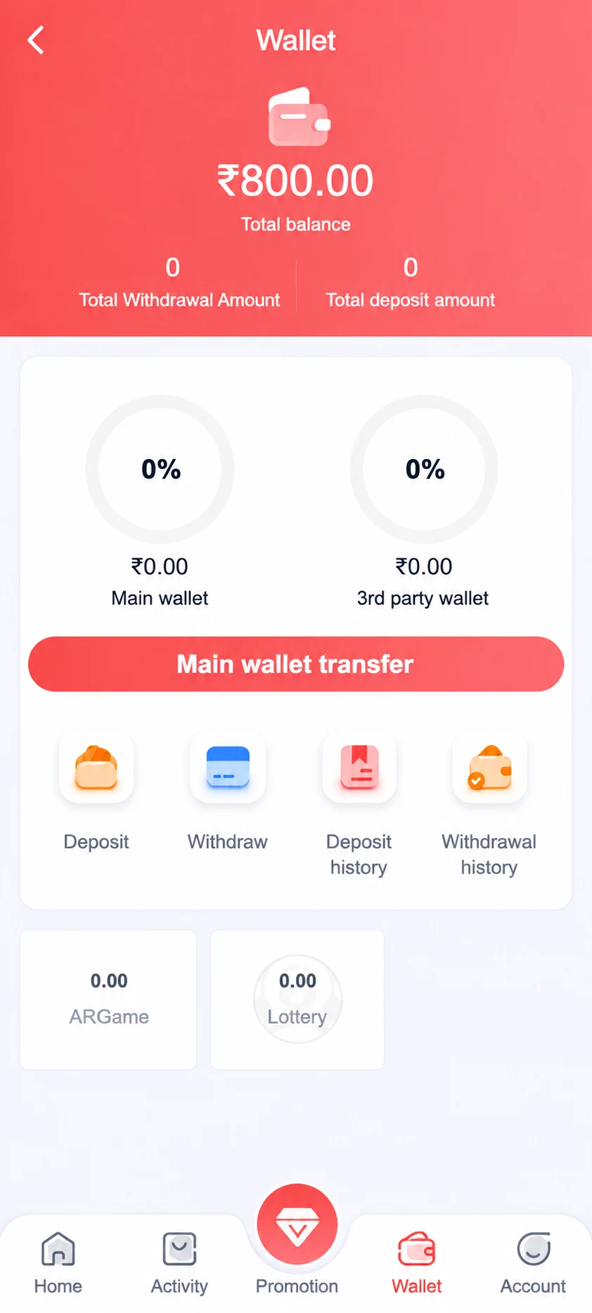 OK Win Deposit Money